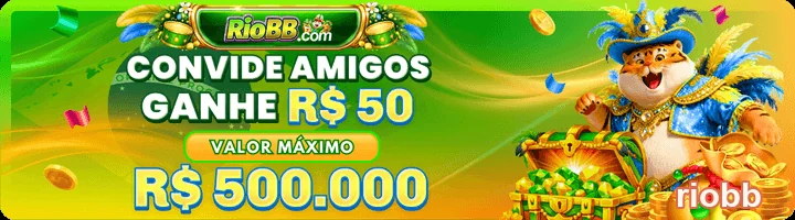 Interface da riobb destacando promoções VIP e jogos de caça-níqueis.