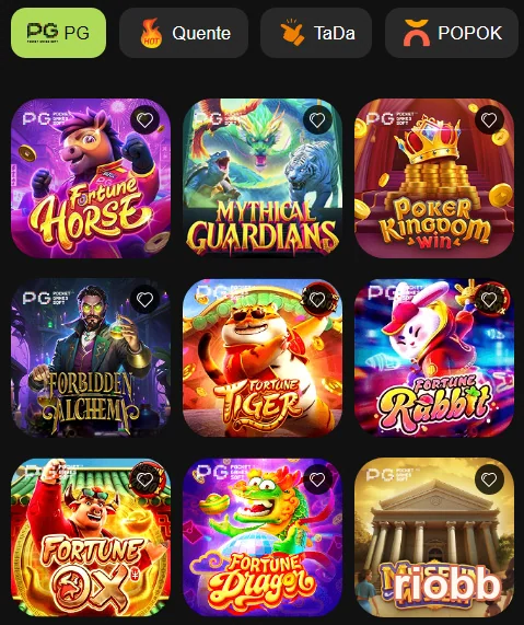 A imagem ilustra as promoções diversificadas da riobb, focadas em bônus e serviços VIP.